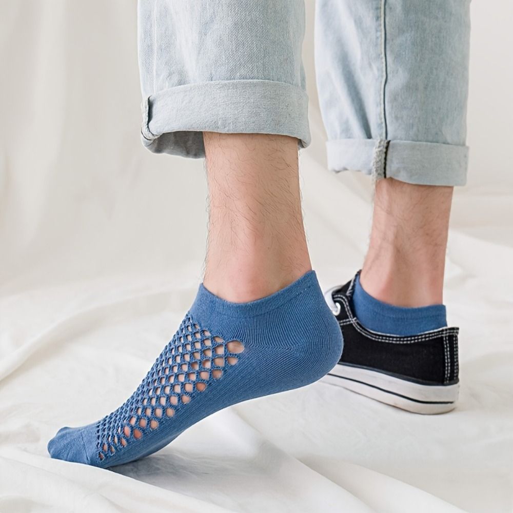 Ankle Sock Low Cut - Calzini alla Moda con Design Traforato