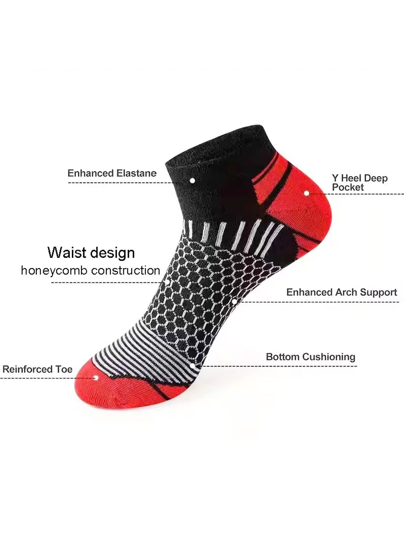 6 Paia di Calzini da Uomo a Re - Ankle Sock Low Cut recensione e prezzo